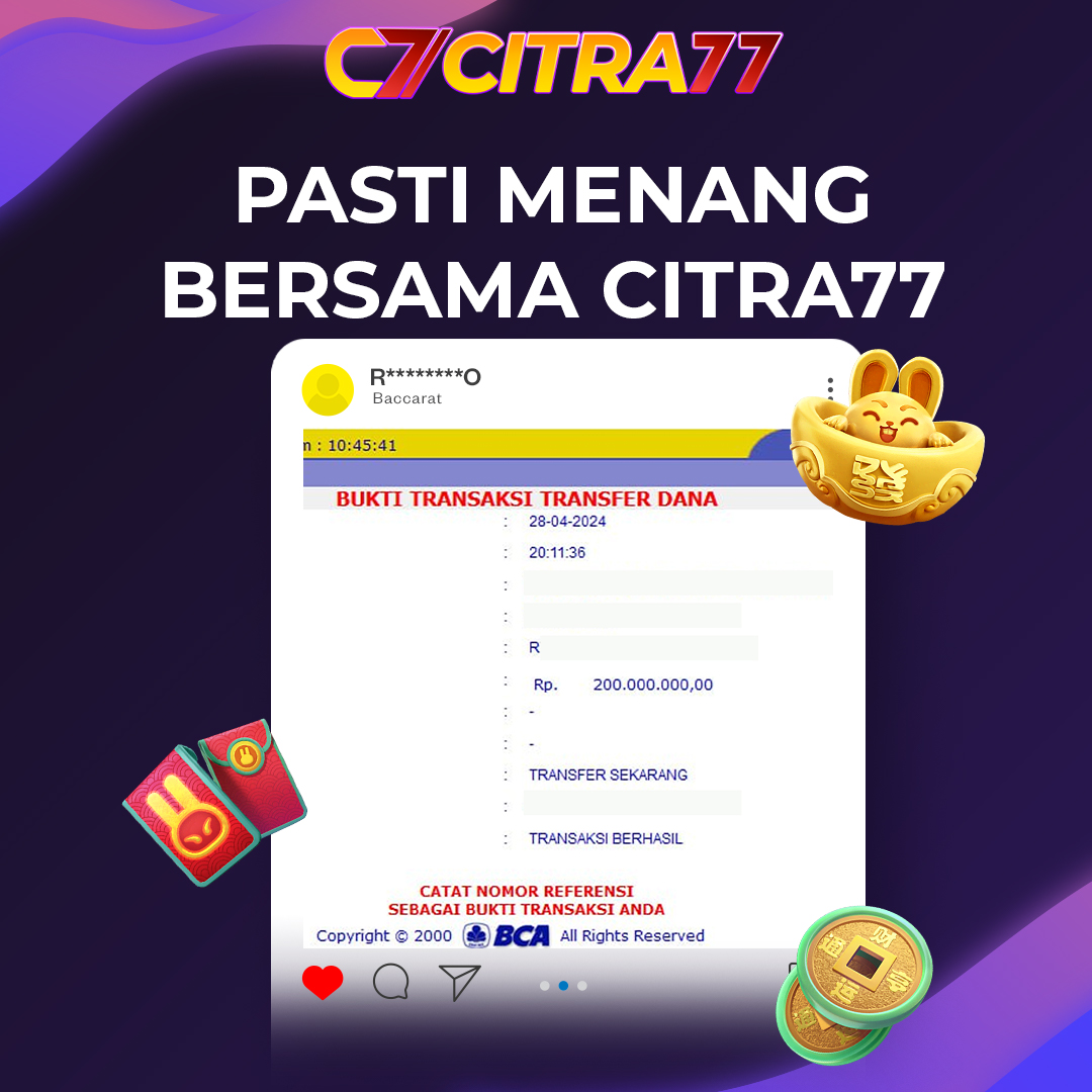 CITRA77 FULL JACKPOT SEXY BACCARAT WIN Rp. 200.000.000,- LUNAS